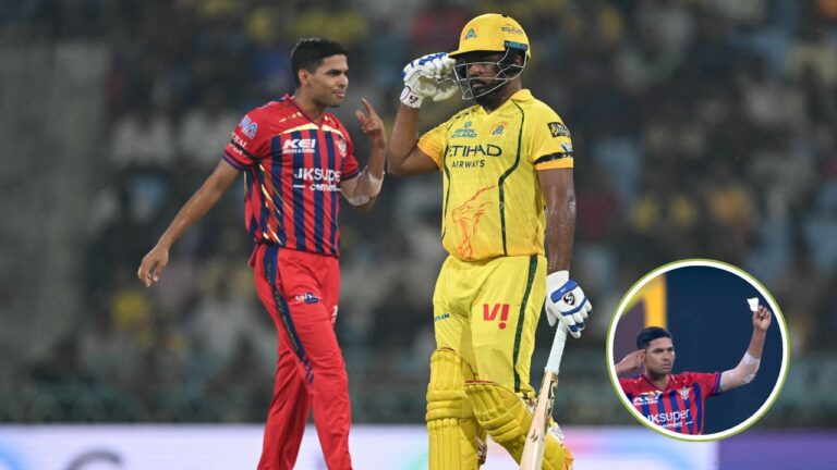 Akash Singh Note Celebration: LSG Pacer Explains Viral Moment vs CSK