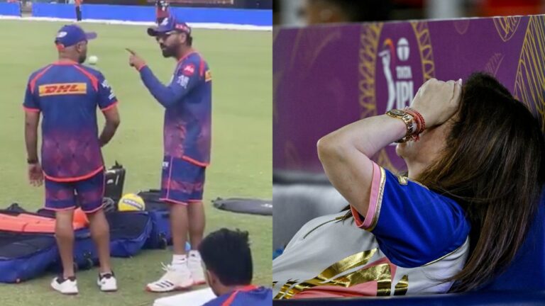 Rohit Sharma Spotted in Intense Exchange With Mumbai Indians Coaching Staff