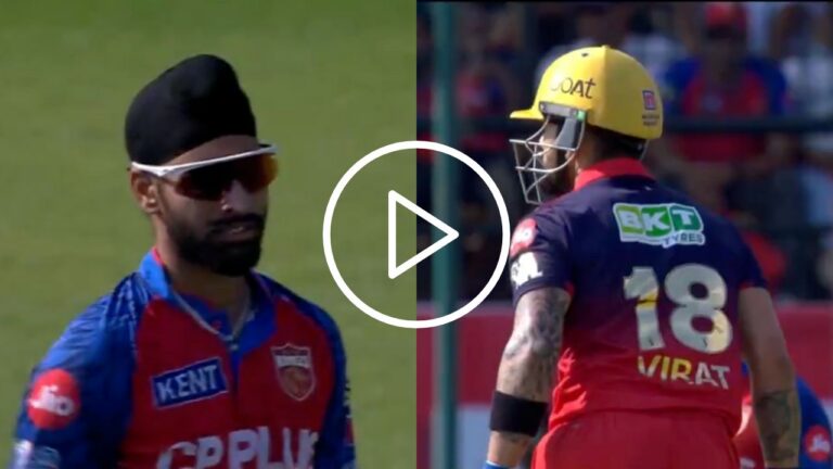 Virat Kohli and Harpreet Brar’s Intense Staredown: IPL 2026 Drama