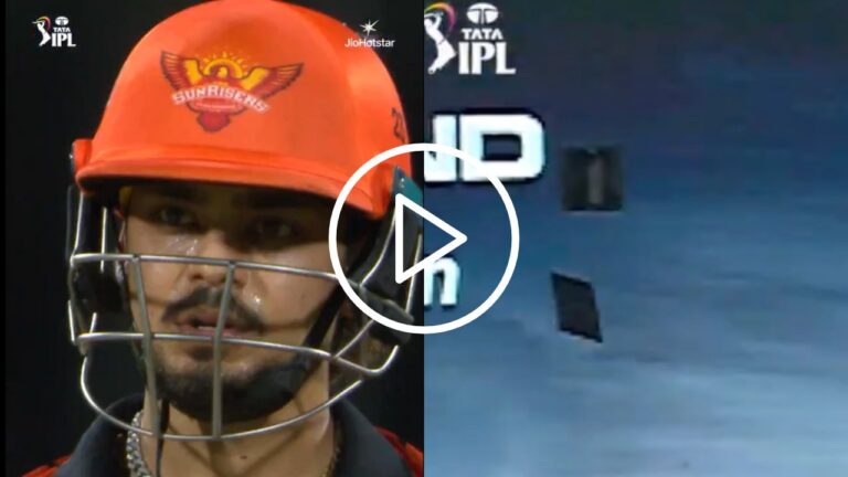 Ishan Kishan Hits Six That Breaks Chepauk Screen in IPL 2026