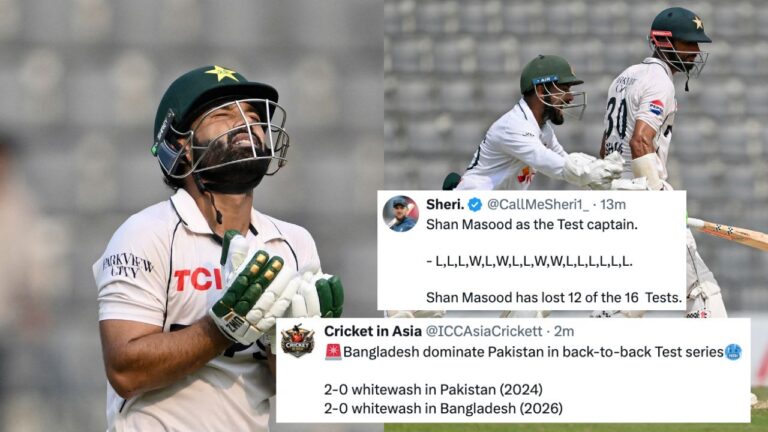 Pakistan Cricket Hit New Low: Bangladesh Completes Historic 2-0 Series Whitewash