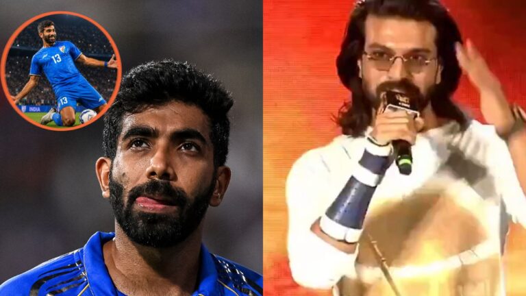 Ram Charan Mistakenly Calls Jasprit Bumrah a Footballer: A Viral Blunder