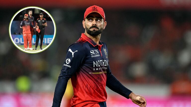 Virat Kohli Goes To Bowl, Immediately Retracts As Rajat Patidar Pays No Heed – Virat Kohli’s Hilarious Bowling Gesture Steals the Show in RCB’s Dominant IPL 2026 Qualifier Win