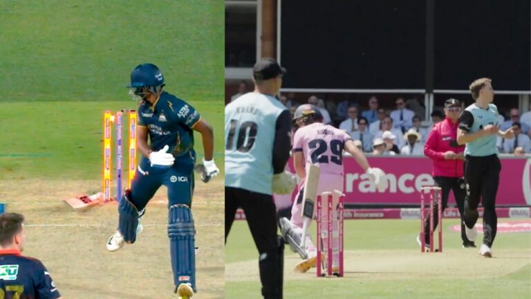 Watch- Sai Sudarshan’s Comical Hit Wicket Copied In England – Cricket’s Rare Hit Wicket Phenomenon: From IPL 2026 to T20 Blast