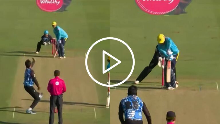 Watch- Pakistan’s Forgotten Spinner Outfoxes Warwickshire Captain In T20 Blast – Usama Mir Shines: Out-of-Favour Pakistan Spinner Dominates Vitality Blast