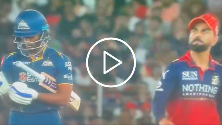 Watch – Virat Kohli Bullies Sai Sudharsan With Brutal Sledge After Shubman Gill’s Wicket