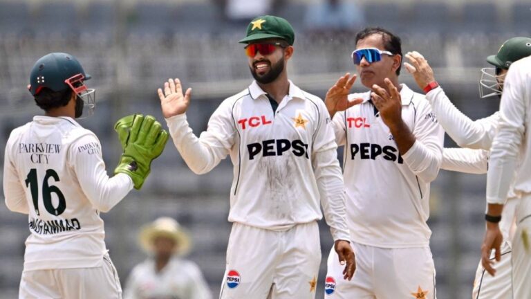 Pakistan Deducted 8 WTC Points for Slow Over-Rate Against Bangladesh