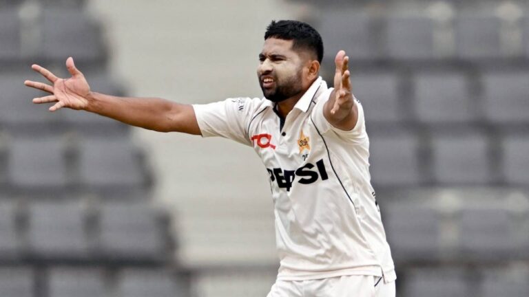 Khurram Shahzad Reflects on Pakistan’s Day One vs Bangladesh: Litton Das ‘Extremely Lucky’