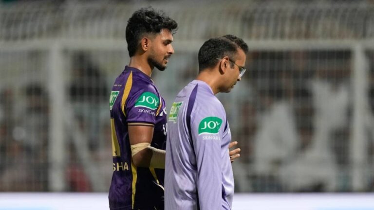 Matheesha Pathirana Injury Update: KKR Fast Bowler Leaves Field vs GT