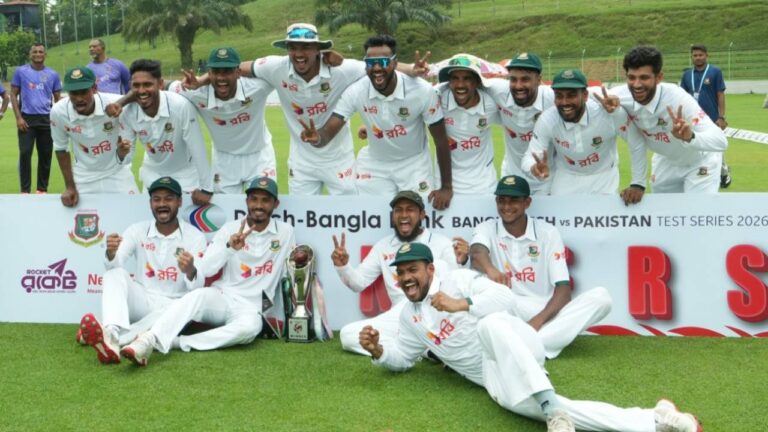 Najmul Hossain Shanto Credits Healthy Bowling Competition for Historic Series Win