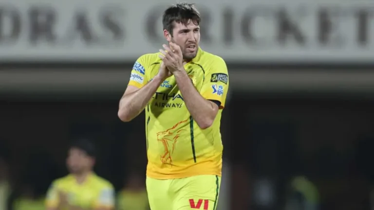 Chennai Super Kings Hit by Jamie Overton Injury Ahead of Crucial Clash