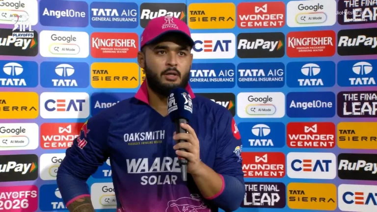 “He doesn’t”: Riyan Parag drops blunt verdict on Vaibhav Sooryavanshi following – Riyan Parag Hails Vaibhav Sooryavanshi After Heartbreaking IPL 2026 Qualifier 2 Exit