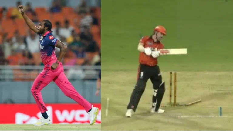 Jofra Archer castles Travis Head in the Eliminator of IPL 2026 – Jofra Archer Stuns Travis Head in IPL 2026 Eliminator