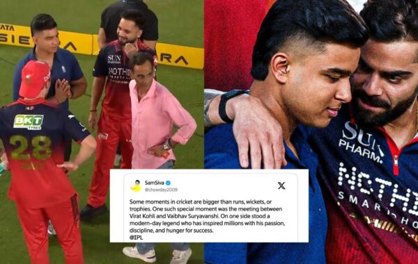 Vaibhav Sooryavanshi’s Virat Kohli Meet-Up Sets Internet On Fire